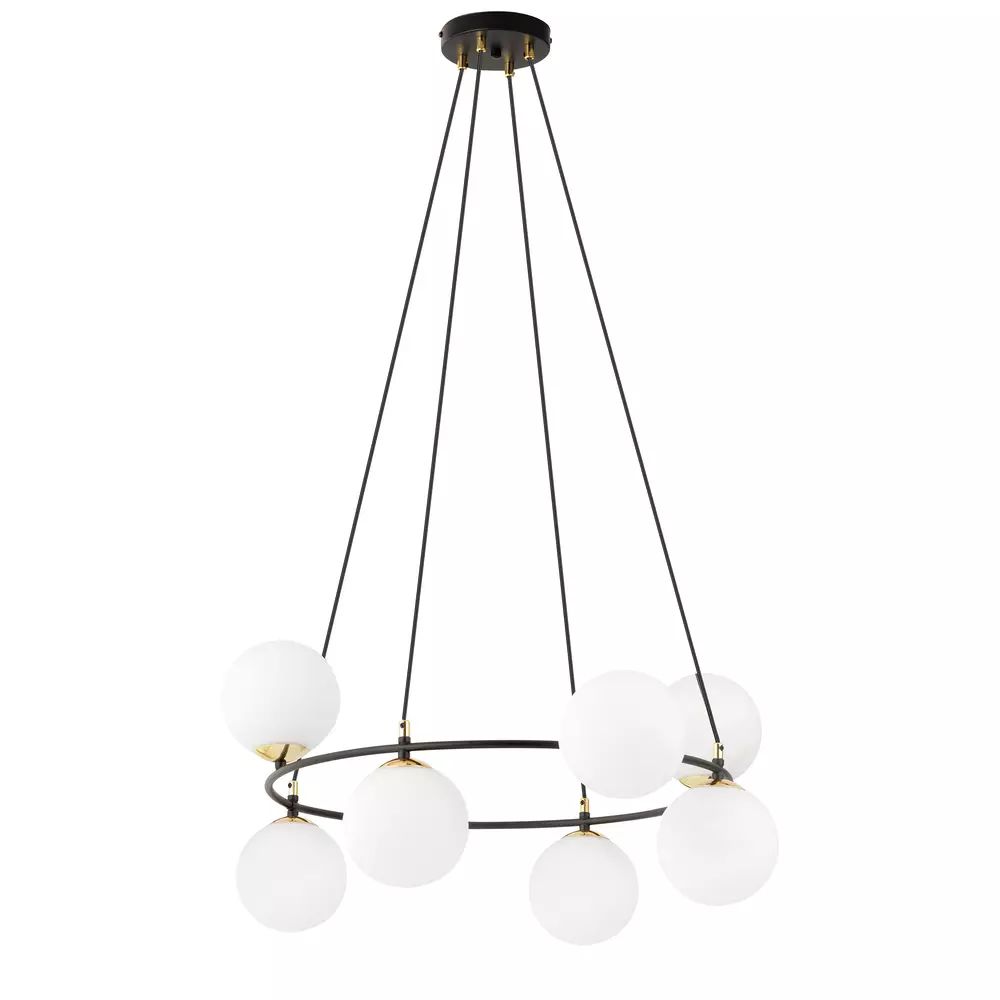 Pendul Emibig Azura 7 BL negru/alb