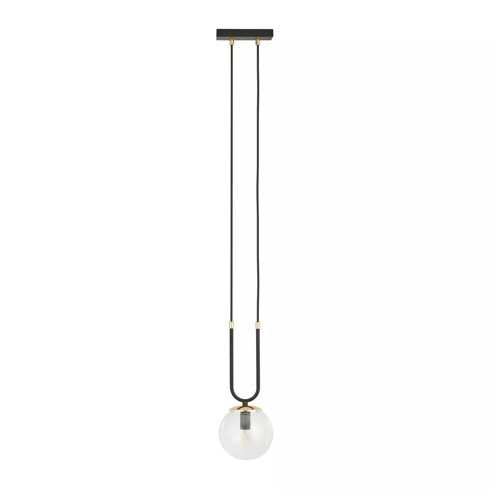 Pendul Emibig Glam 1 negru/transparent