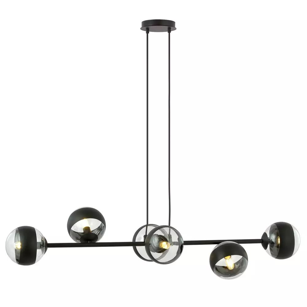 Pendul Emibig Rossi 6 negru/transparent