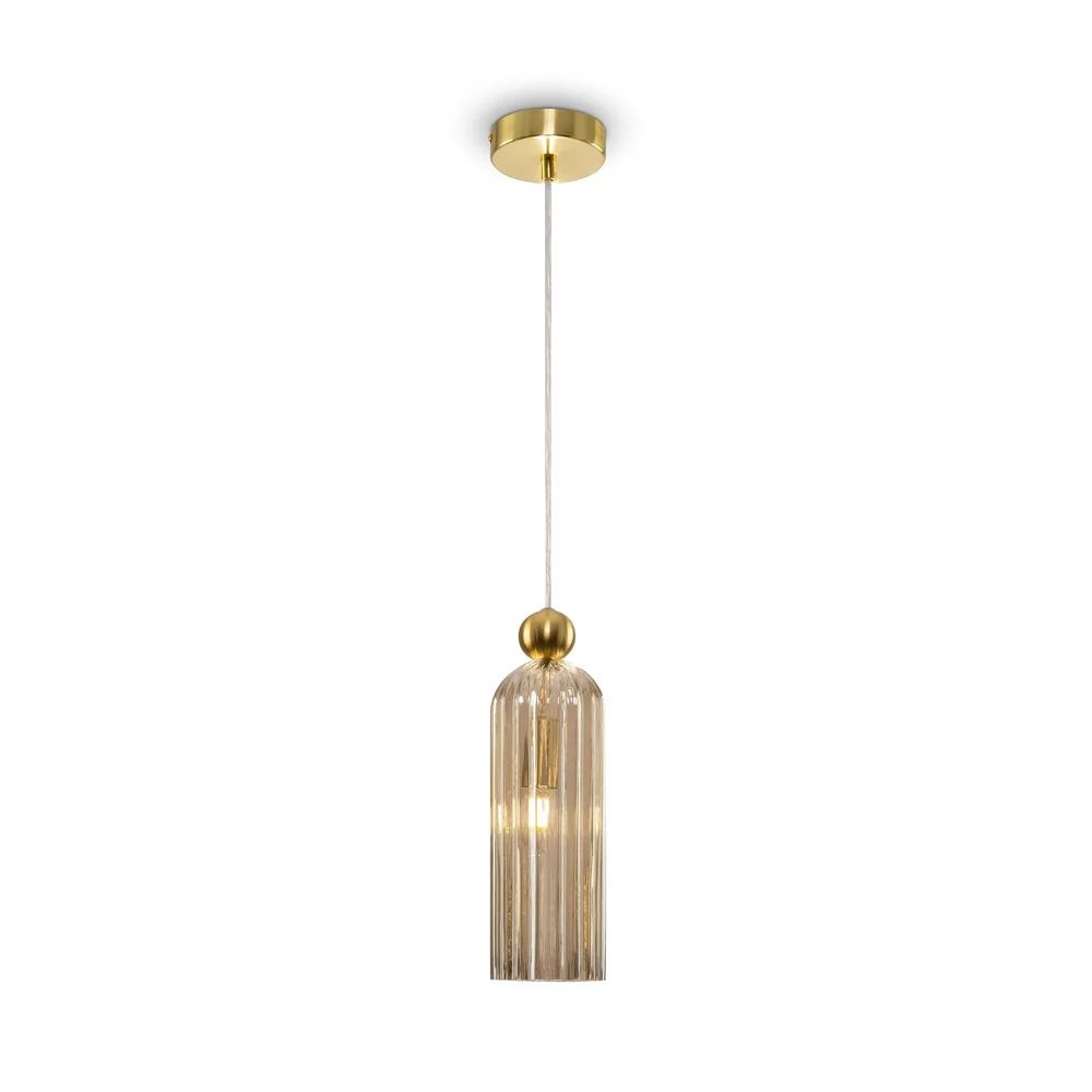 Pendul Maytoni Antic auriu/maro 1 bec