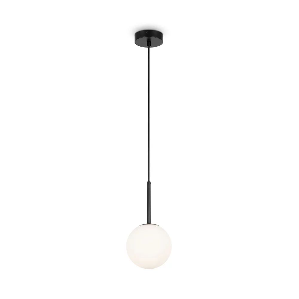 Pendul Maytoni Basic form negru/alb 1 bec 30 x 21.5 cm