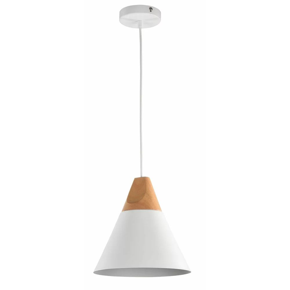 Pendul Maytoni Bicones alb/alb 1 bec 22.5 x 29.5 cm