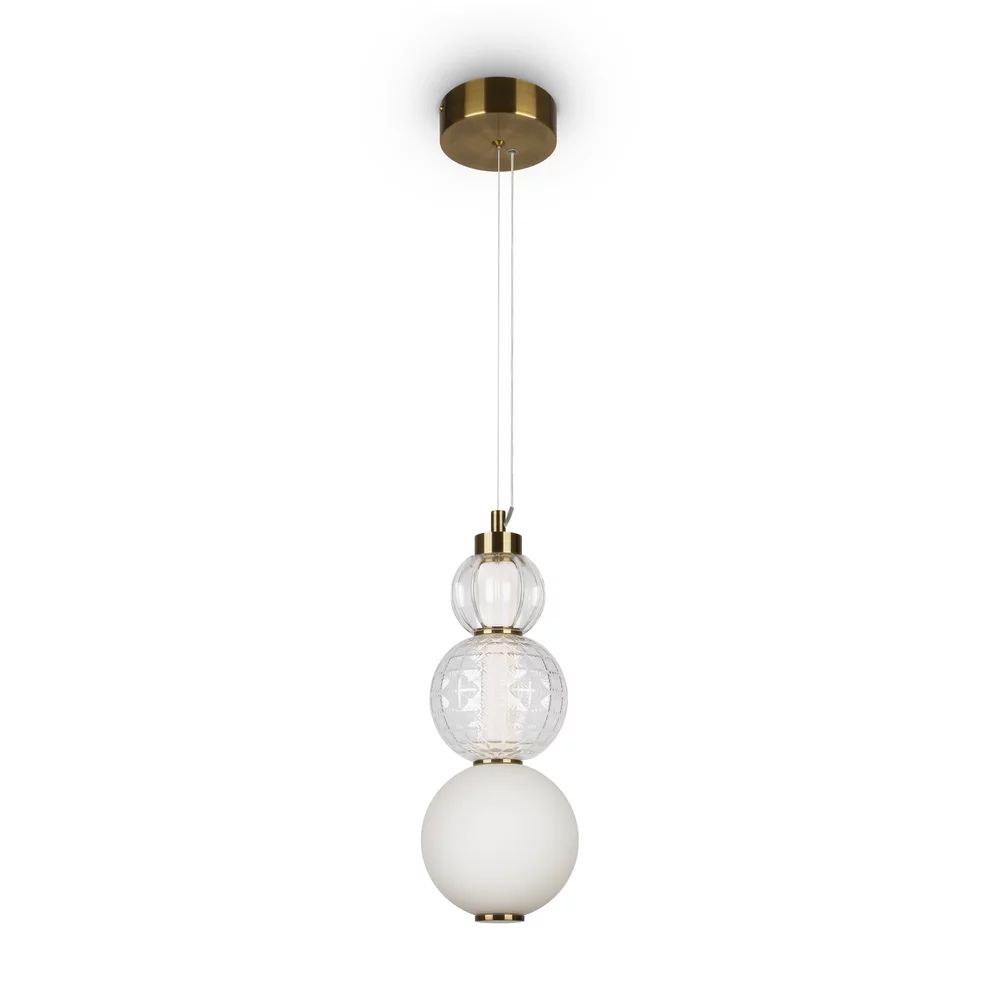 Pendul Maytoni Collar auriu/auriu becuri