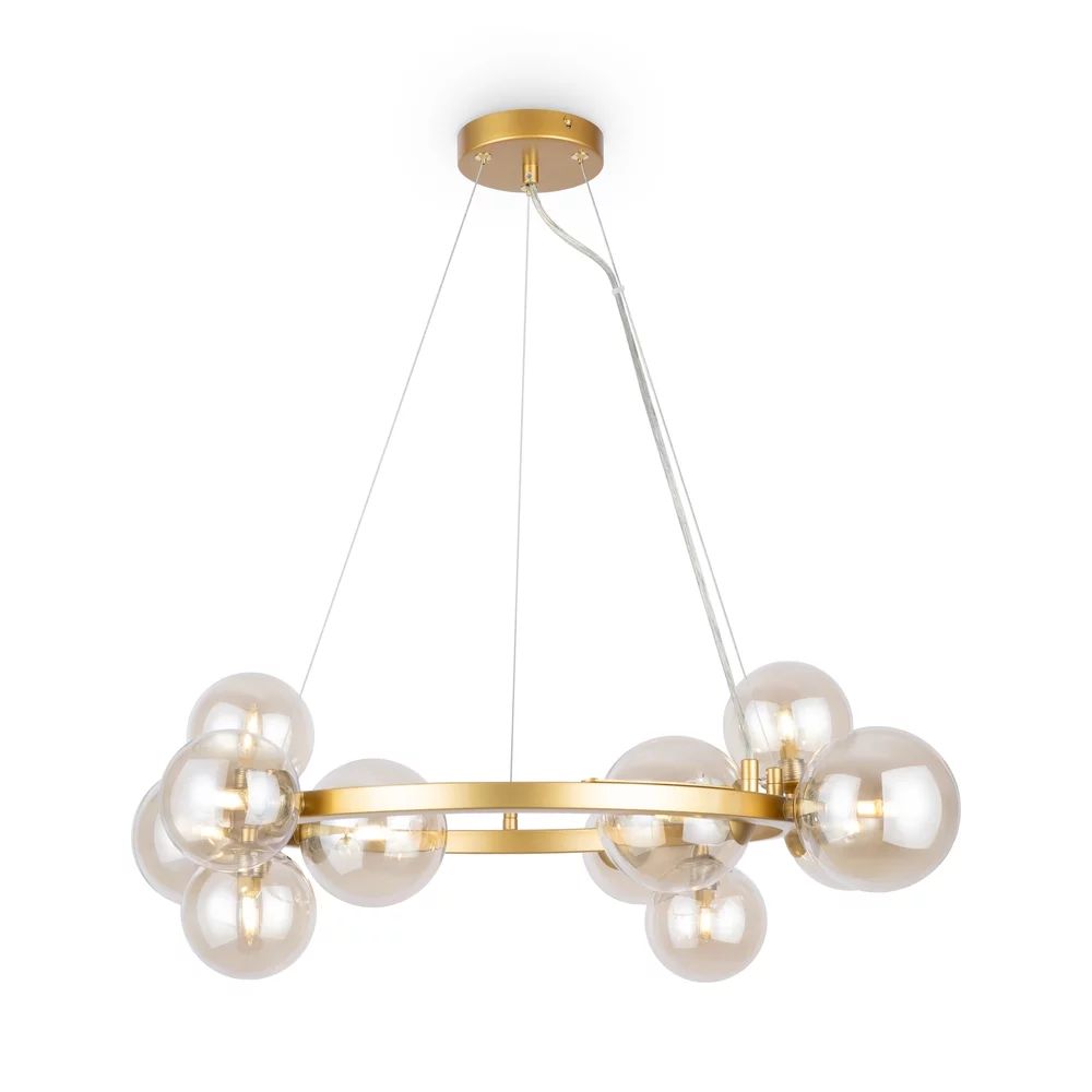 Pendul Maytoni Dallas auriu/galben 11 bec