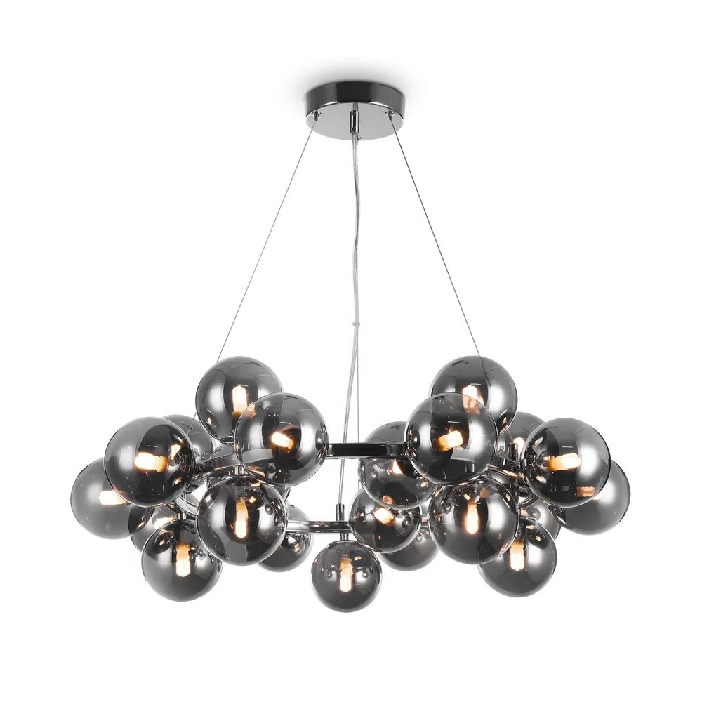 Pendul Maytoni Dallas crom/gri 25 becuri 28 x 63.5 cm