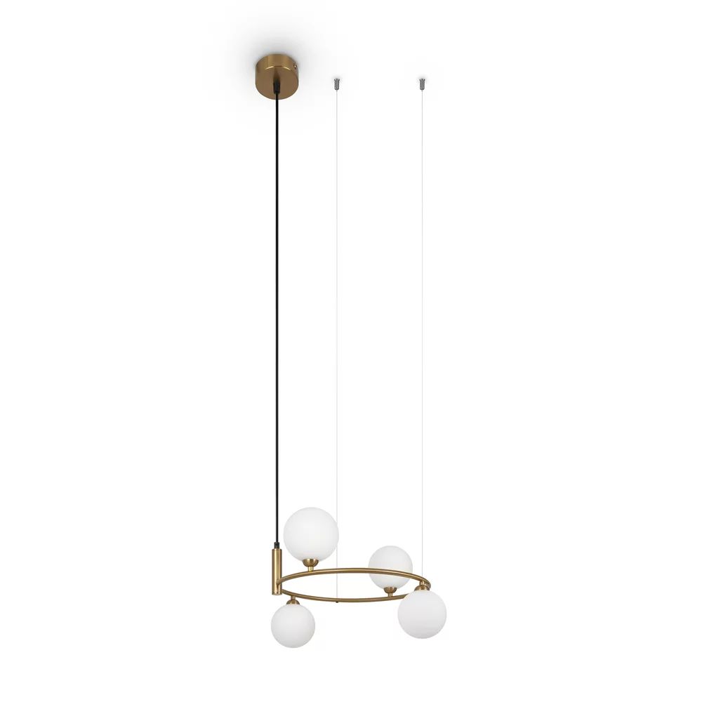 Pendul Maytoni Ring alama/alb 4 becuri