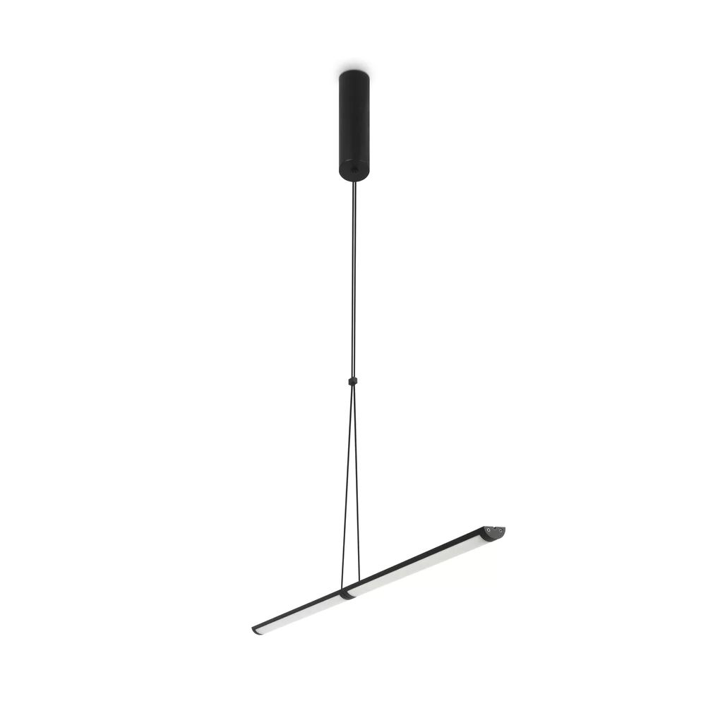 Pendul Maytoni Supersymmetry negru/transparent LED P096PLL11BK