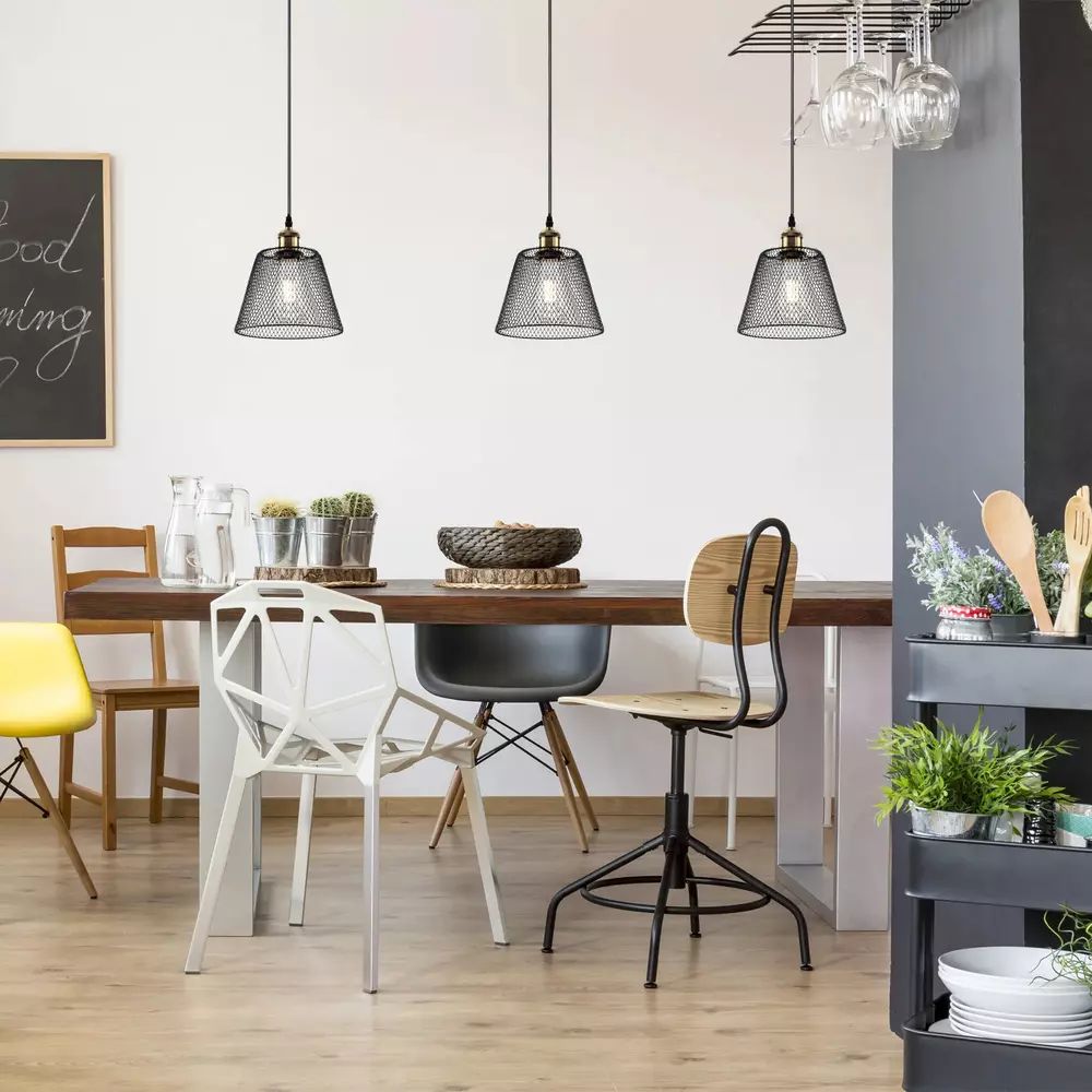 Pendul Rea Loft negru - auriu