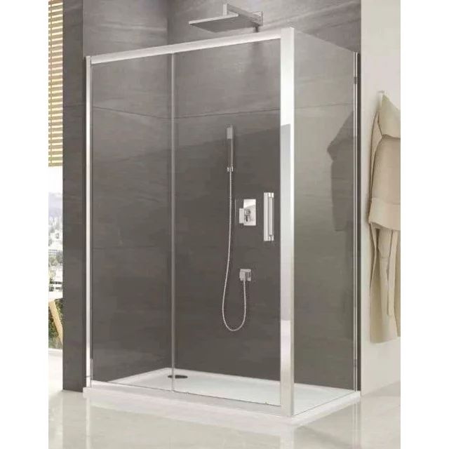 Perete fix SanSwiss Ocelia OCEF 100cm sticla securizata 5mm anticalcar