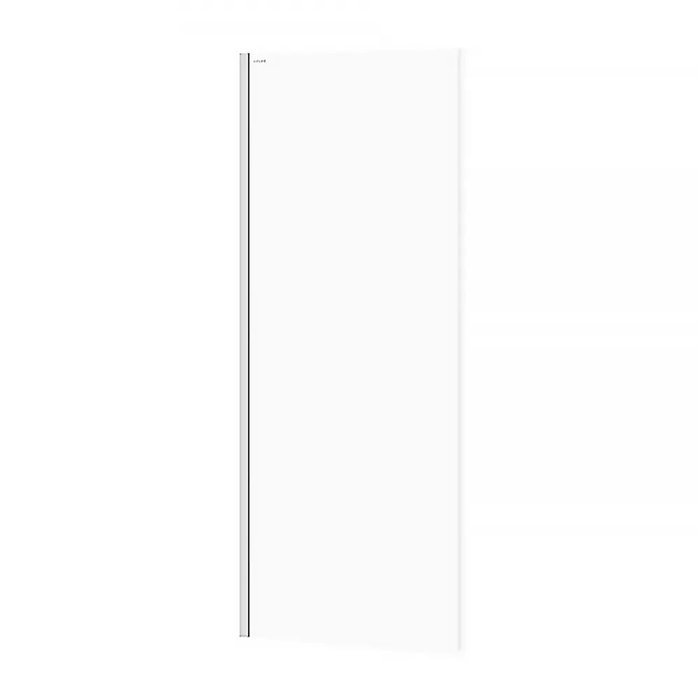 Perete lateral Cersanit Moduo 90 cm sticla 6 mm crom