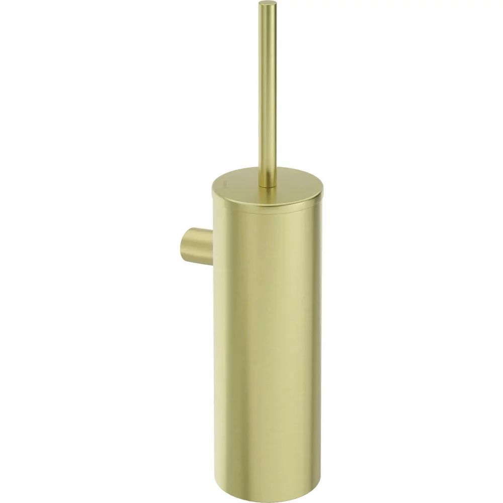 Perie wc auriu periat Deante Round montaj pe perete