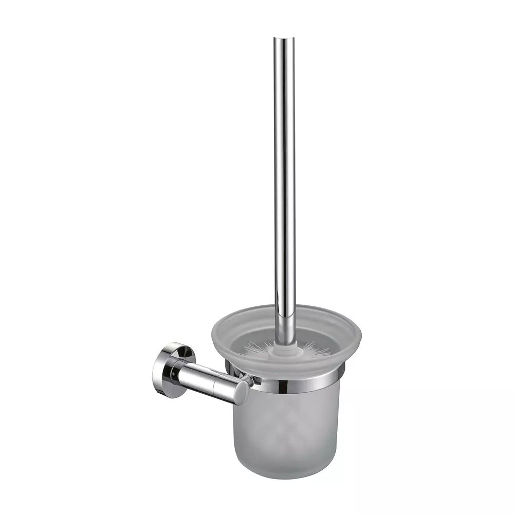 Perie WC Omnires Modern Project si sticla mata