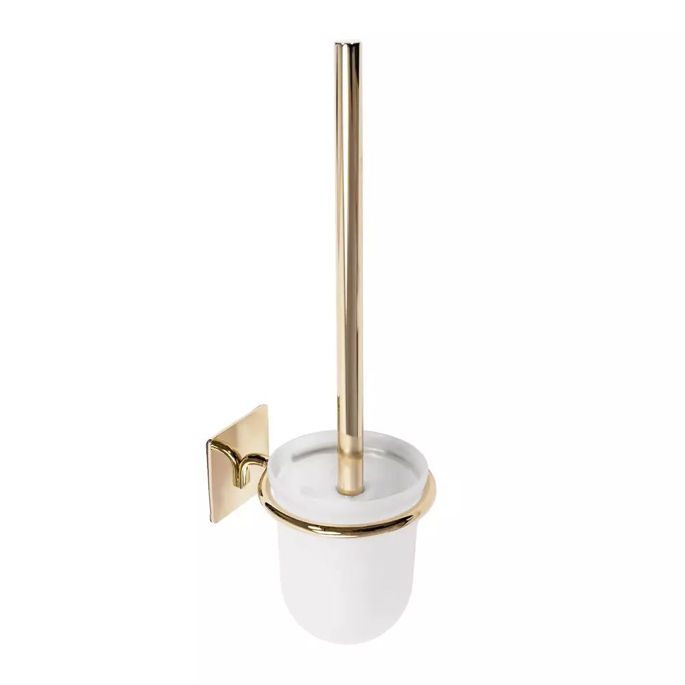 Perie WC Rea 322195 design rotund finisaj auriu lucios