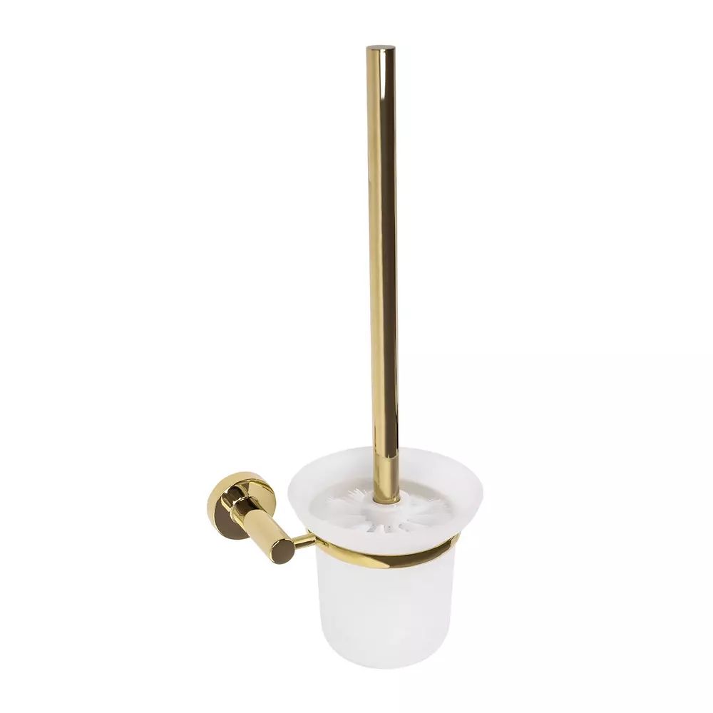Perie WC Rea 322214A design rotund finisaj auriu lucios