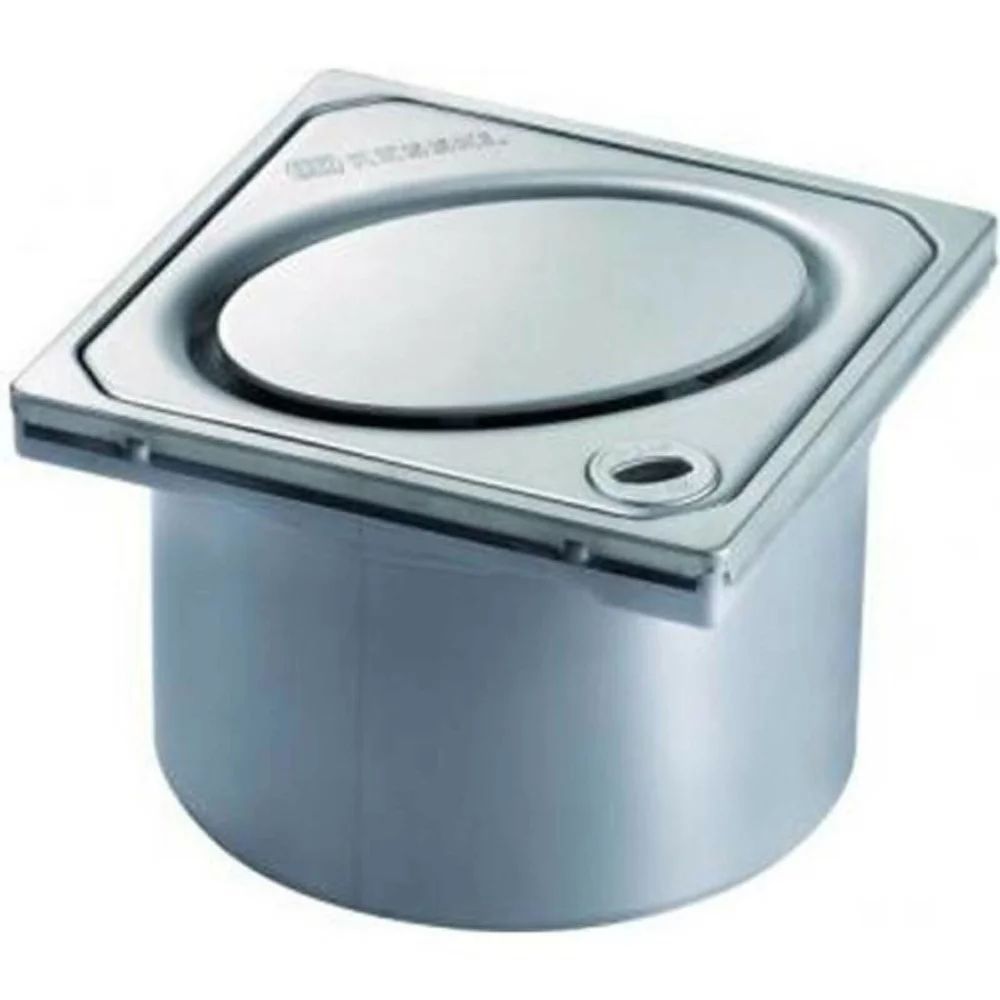Piesa superioara cu capac din inox Kessel Oval System 125 12 cm cu protectie antifurt