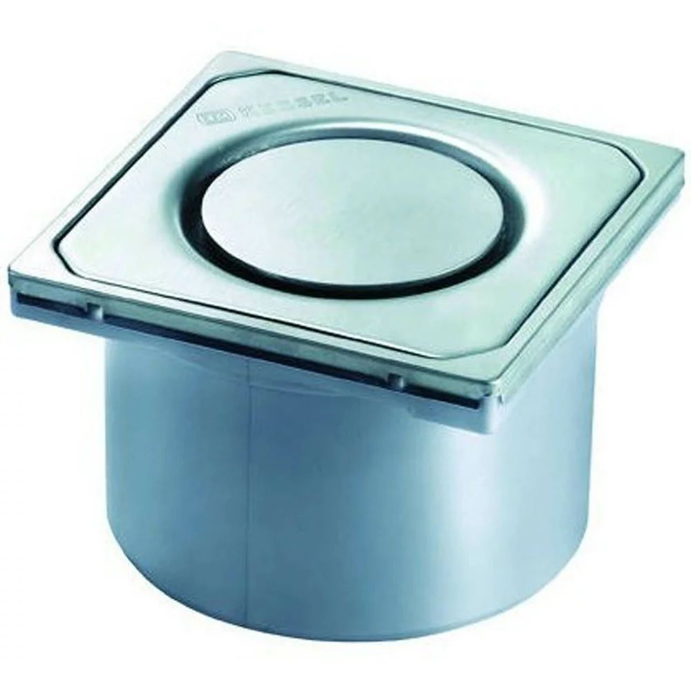 Piesa superioara cu capac din inox Kessel Oval System 125 12 cm fara protectie antifurt