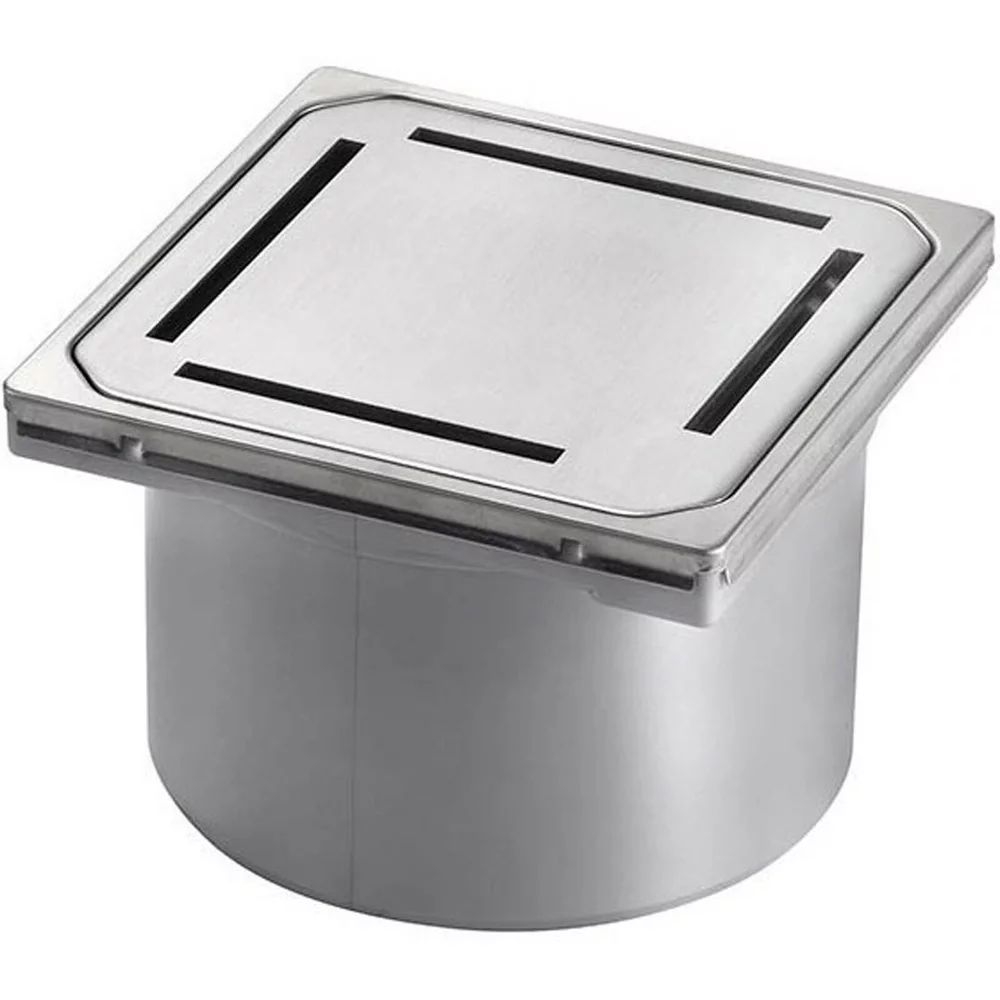 Piesa superioara cu capac din inox Kessel Slot System 125 12 cm, fara cheie