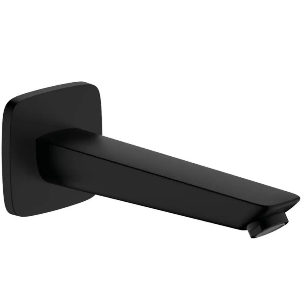 Pipa cada negru mat Hansgrohe Logis