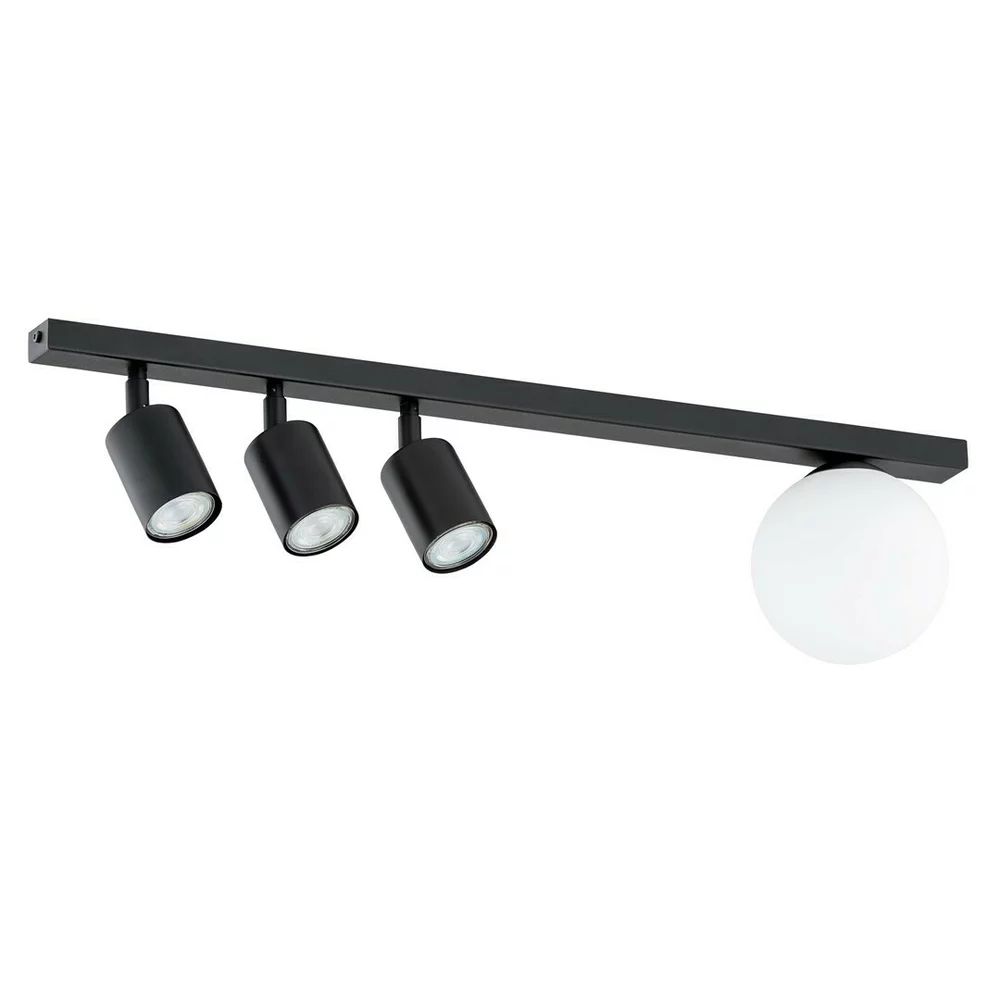 Plafoniera Emibig Baster 4 negru