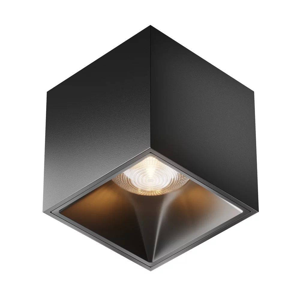 Plafoniera Maytoni Alfa LED negru C065CLL12B3KD