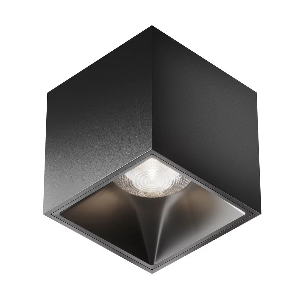 Plafoniera Maytoni Alfa LED negru C065CLL12B4K