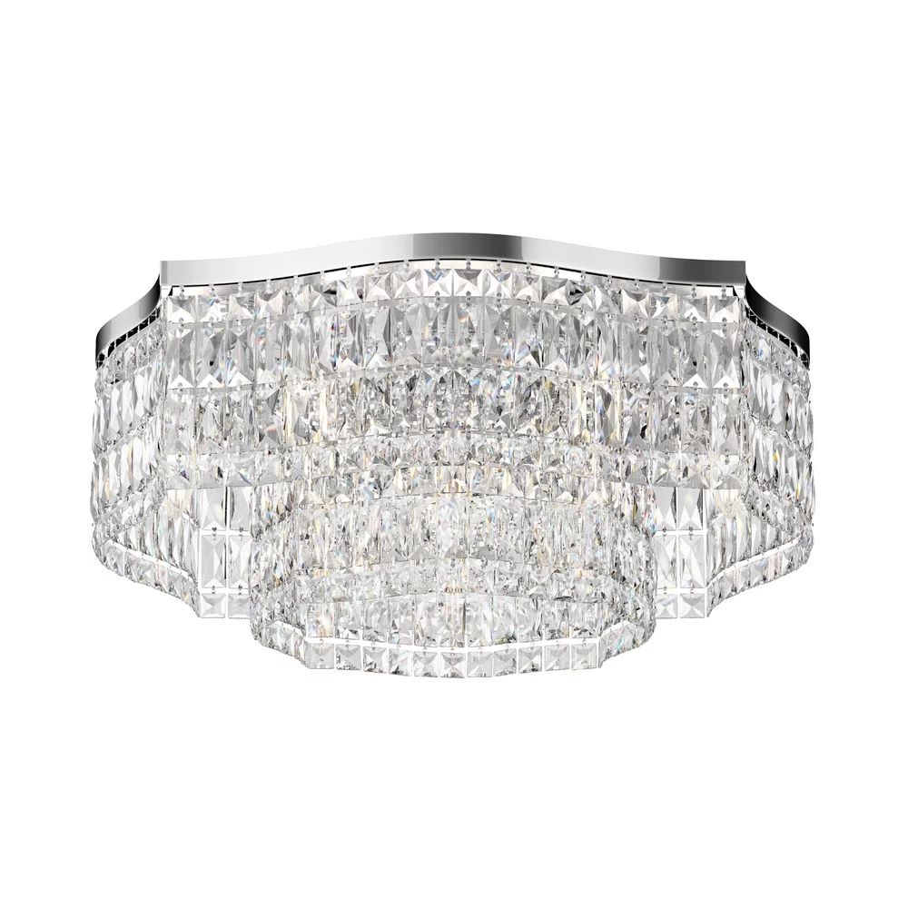 Plafoniera Maytoni Dune crom/transparent 10 becuri
