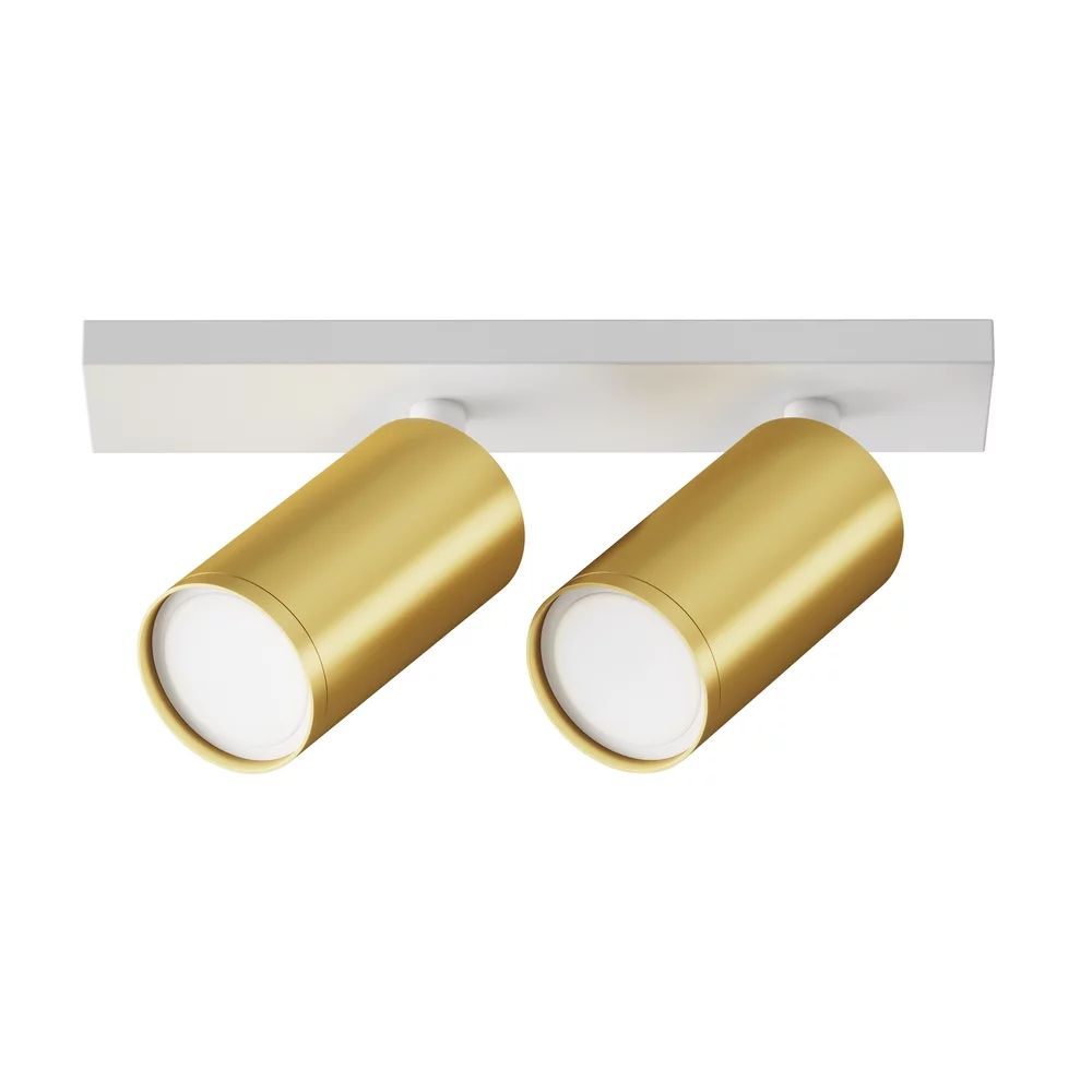 Plafoniera Maytoni FOCUS S auriu 2 becuri