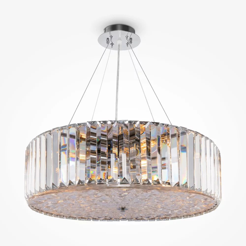 Plafoniera Maytoni Recinto crom/transparent 8 becuri
