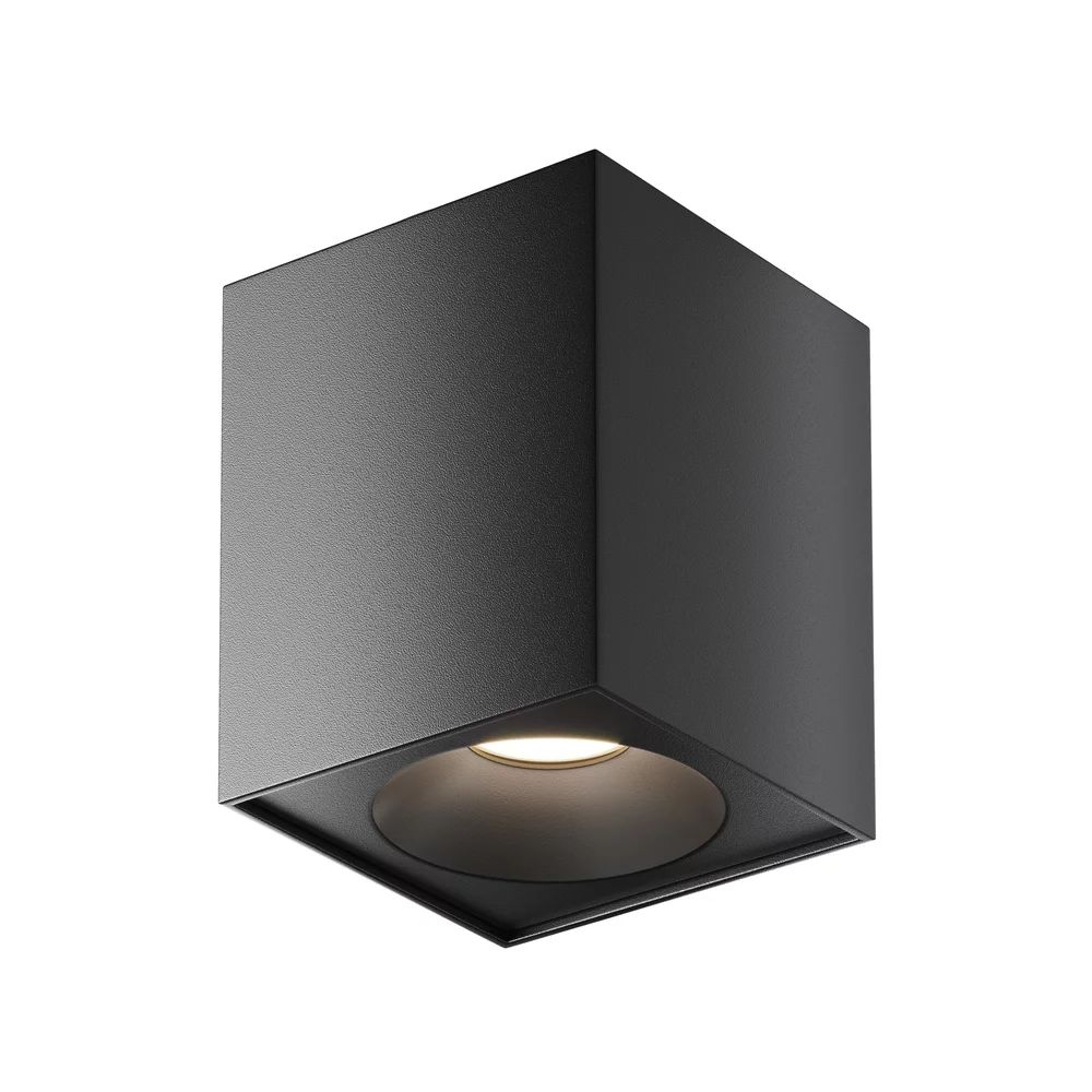 Plafoniera Maytoni Zoom negru 1 bec C030CL01B