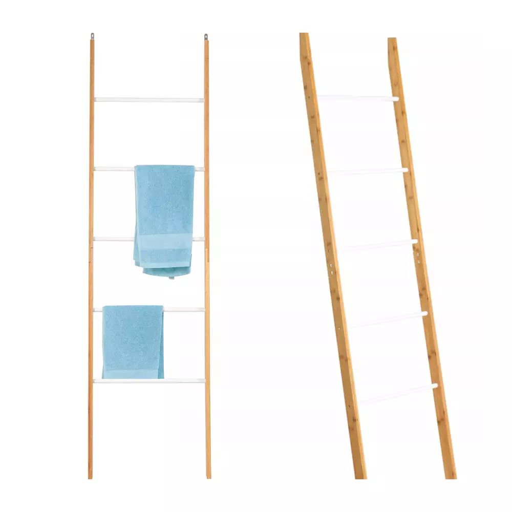 Portprosop tip scara Rea finisaj lemn natural 51 cm