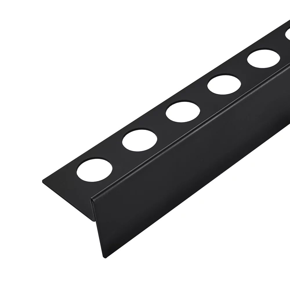 Profil inclinat dreapta pentru podea Balneo Floor Strips 170 cm finisaj negru mat