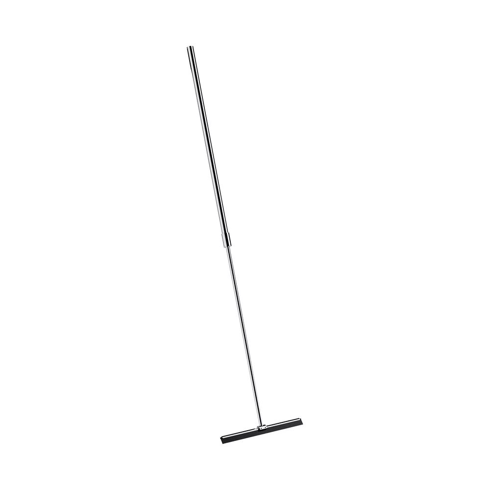 Racleta pentru sticla cu maner telescopic Omnires Uni finisaj crom lucios 30 cm