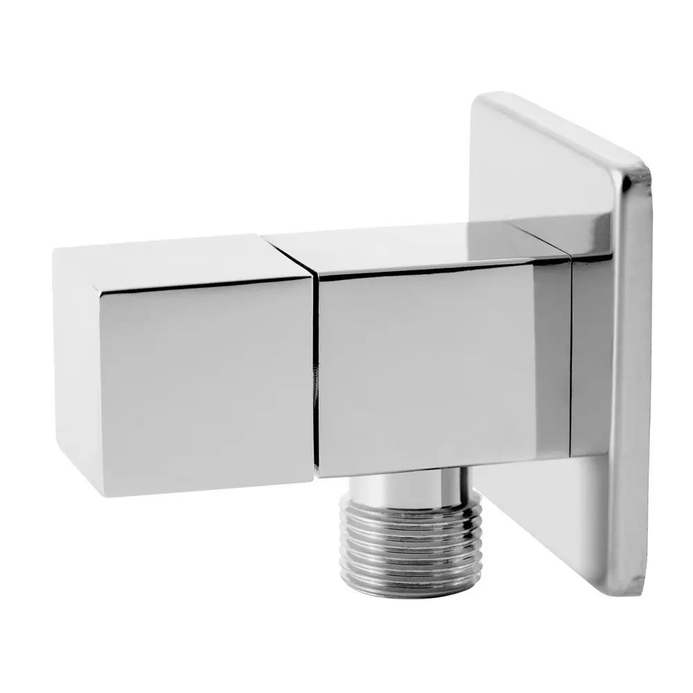 Robinet coltar ceramic FDesign Kleome patrat crom lucios 1/2\ x3/8\