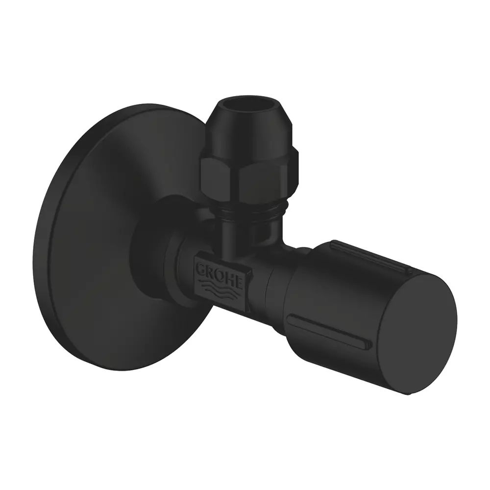 Robinet coltar Grohe QuickFix 1/2\ negru mat