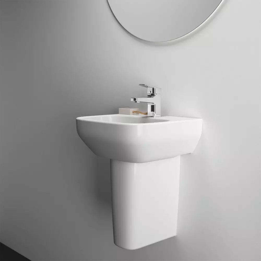 Semipiedestal pentru lavoar Ideal Standard i.life A alb lucios
