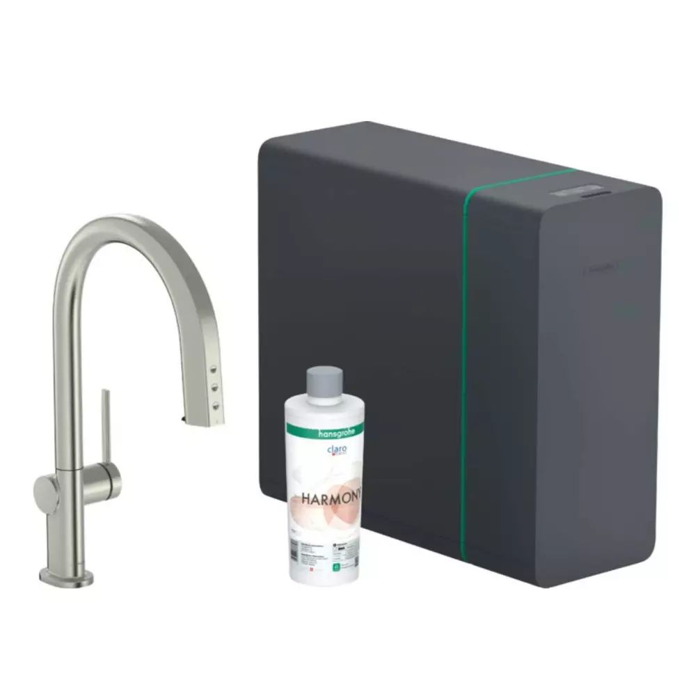 Set crom periat Hansgrohe Aquittura Select M91 SodaSystem 210 sBox cu 1 jet