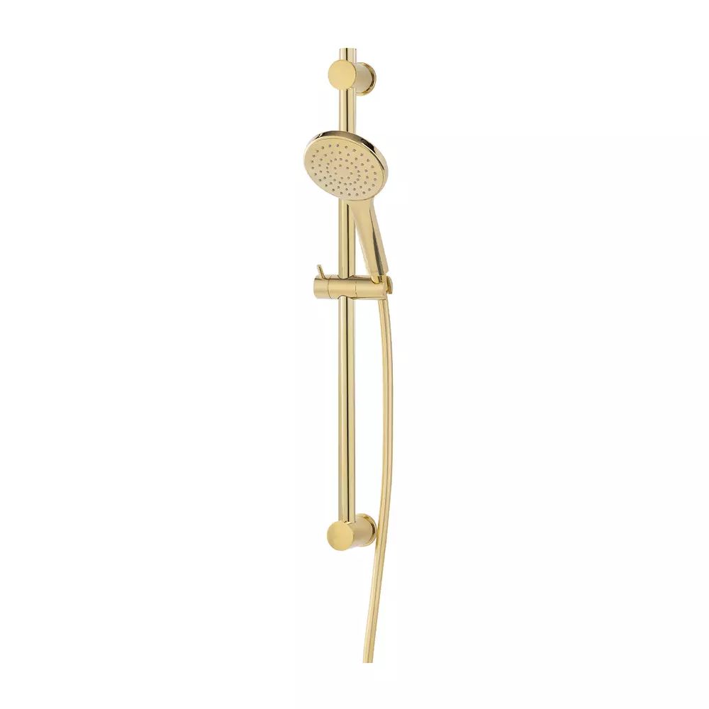 Set de dus cu bara FDesign Inula 1 functie 73 cm auriu lucios