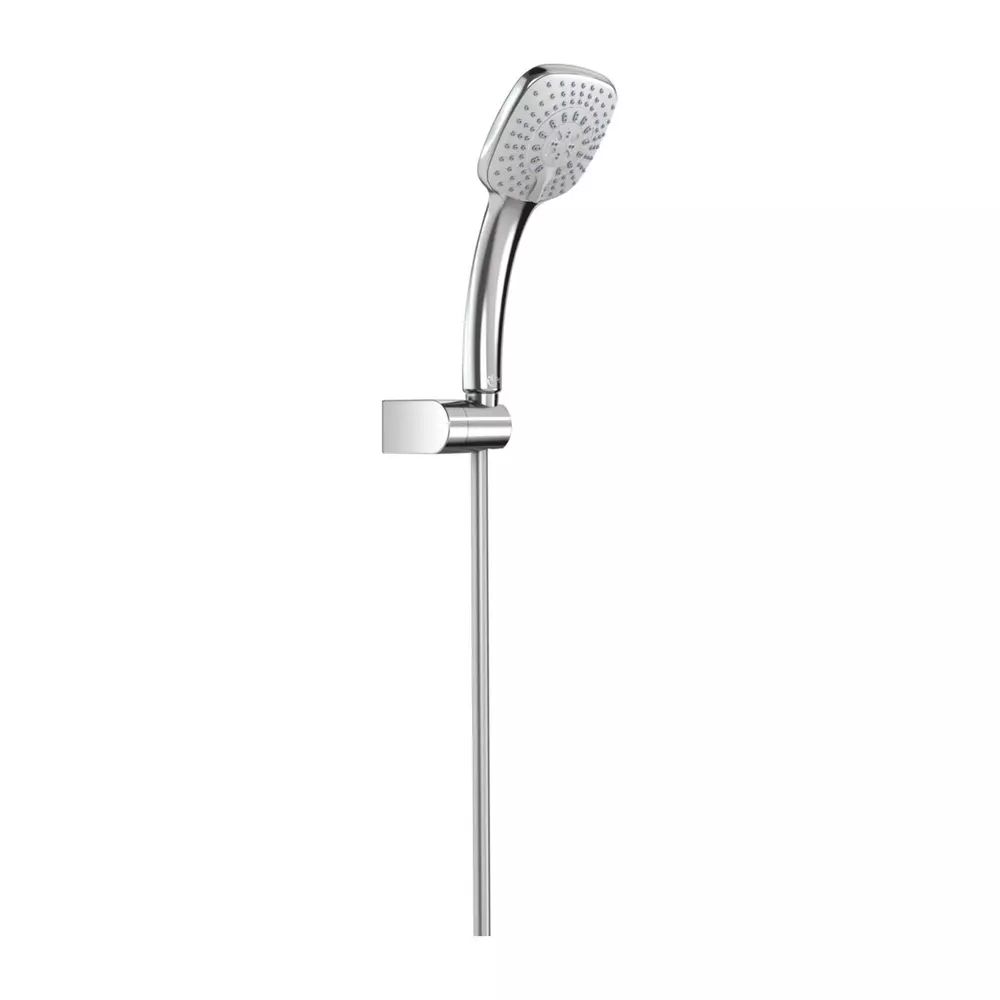Set de dus cu porter Ideal Standard IdealRain Cube crom lucios 3 functii