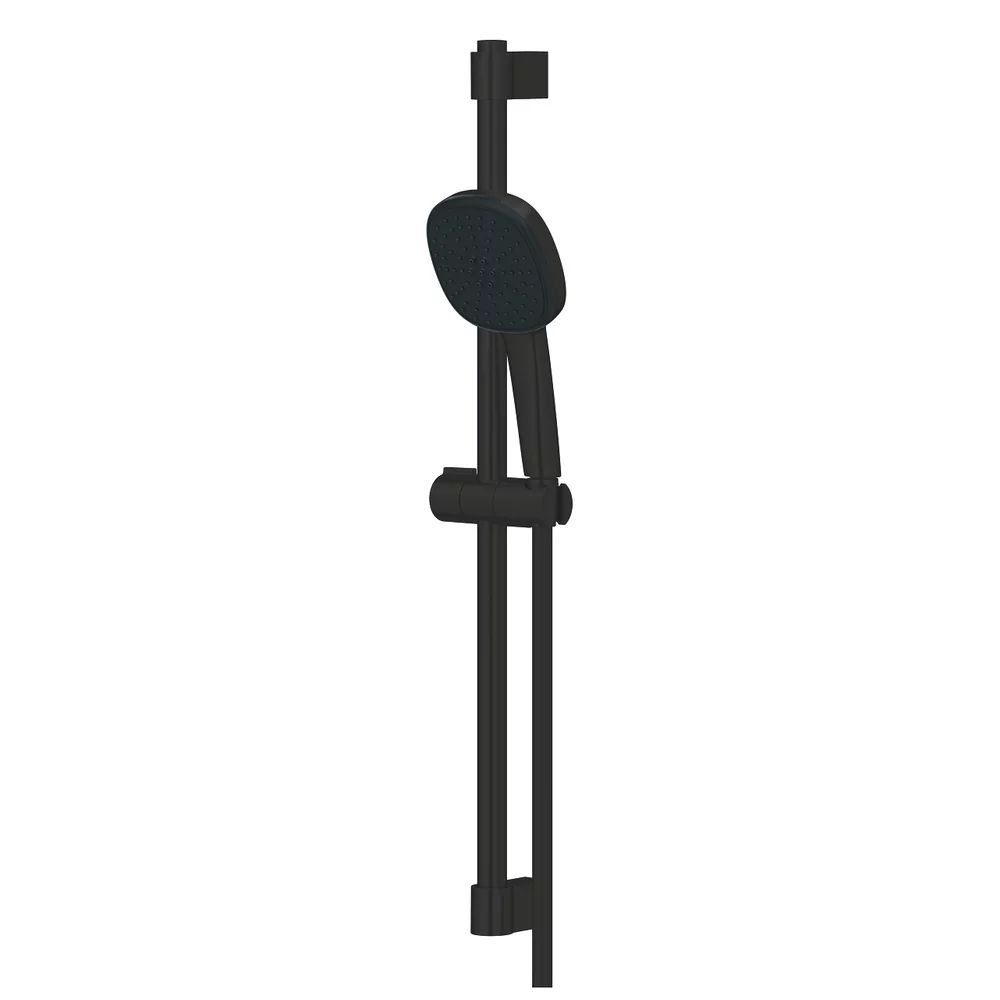 Set de dus negru mat Grohe Tempesta Cube 110 cu 2 functii