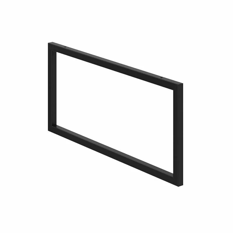 Set picioare mobilier negru mat Defra Modica 43 cm