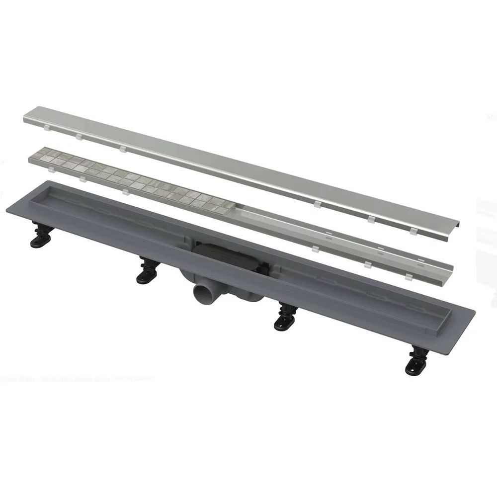 Set rigola pentru dus cu capac Alca APZ19 Simple 85 cm