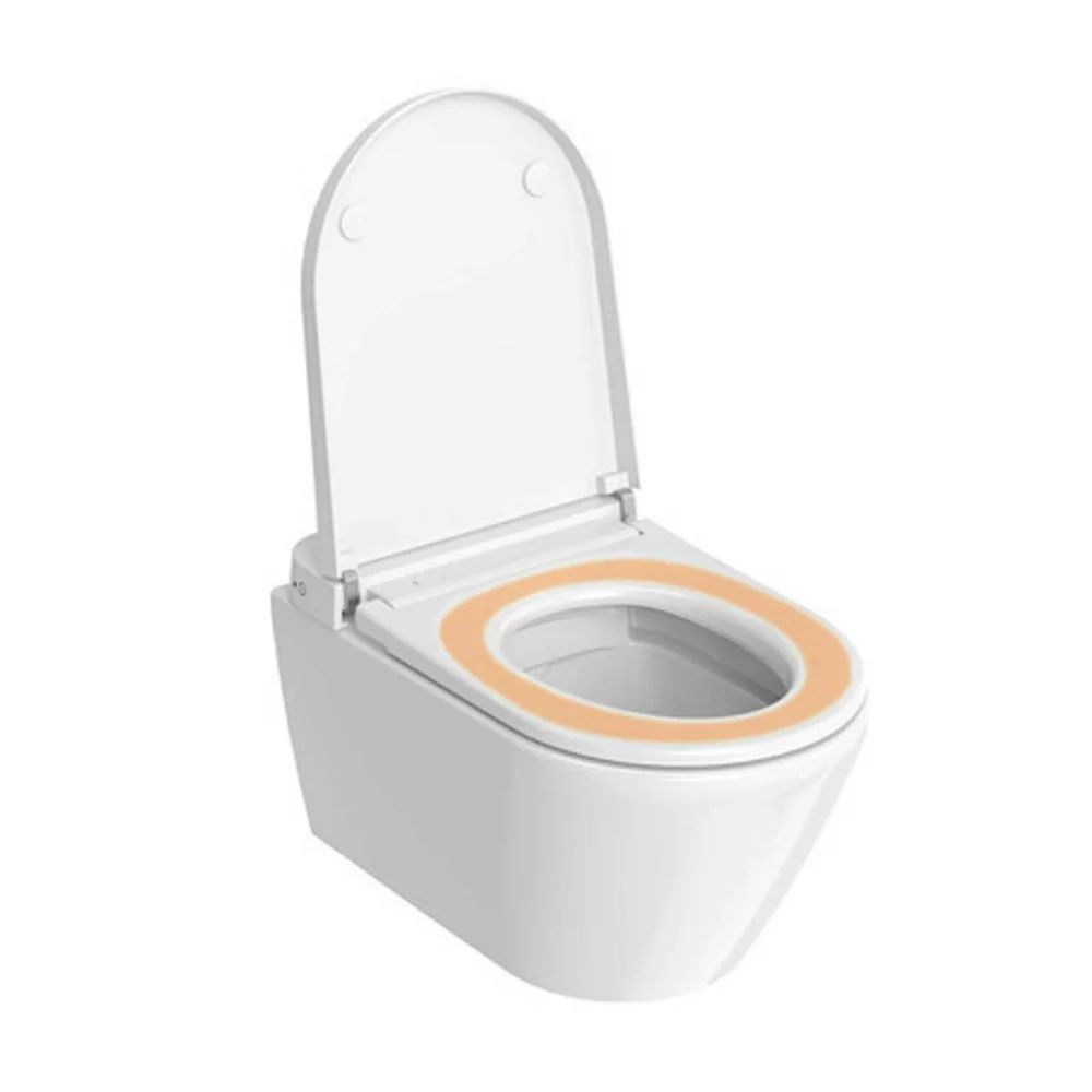 Set vas wc suspendat si capac Duravit Sensowash cu functie de spalare si telecomanda