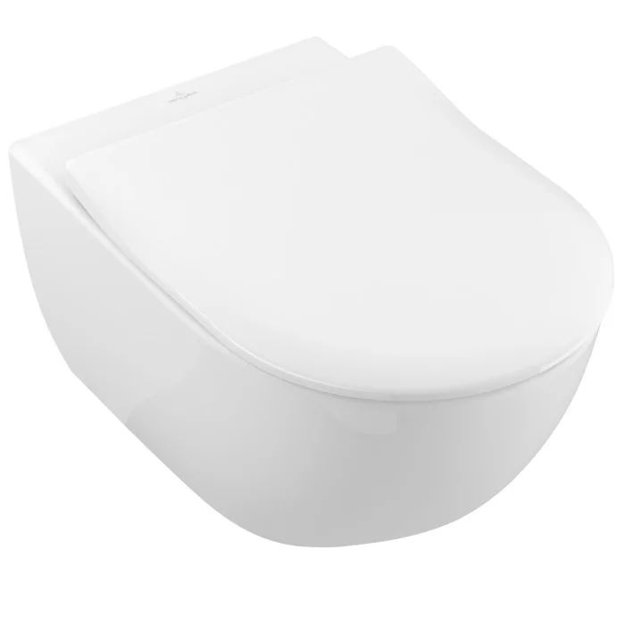 Set vas wc suspendat Villeroy&Boch Subway 2.0 DirectFlush cu capac softclose Quick Release