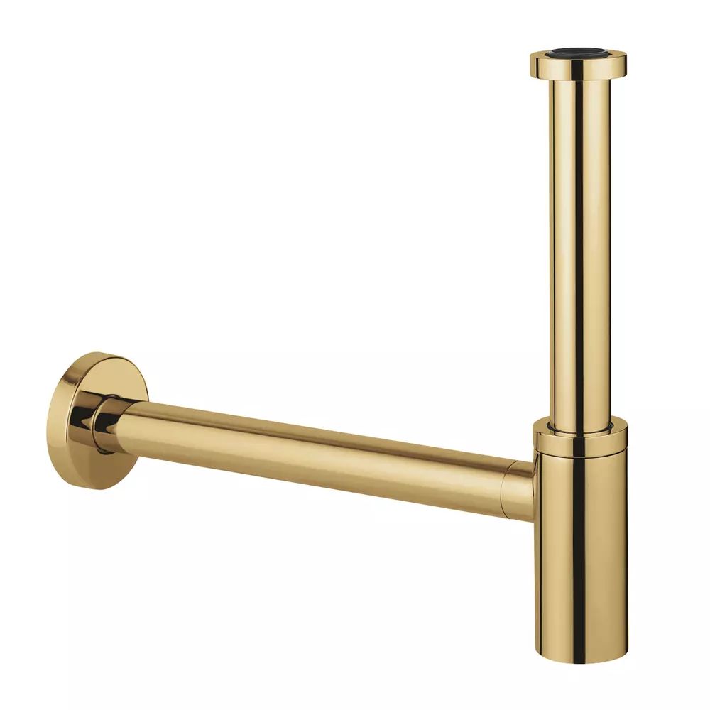 Sifon estetic pentru lavoar Grohe auriu lucios Cool Sunrise