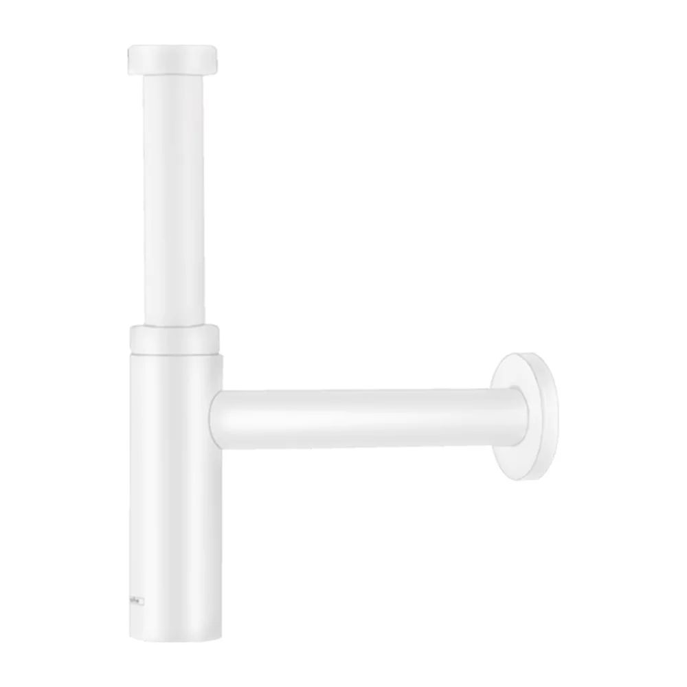 Sifon estetic pentru lavoar Hansgrohe Flowstar S alb mat