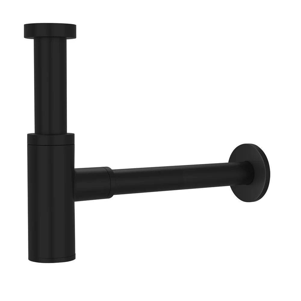 Sifon estetic pentru lavoar Rune Jognar negru mat