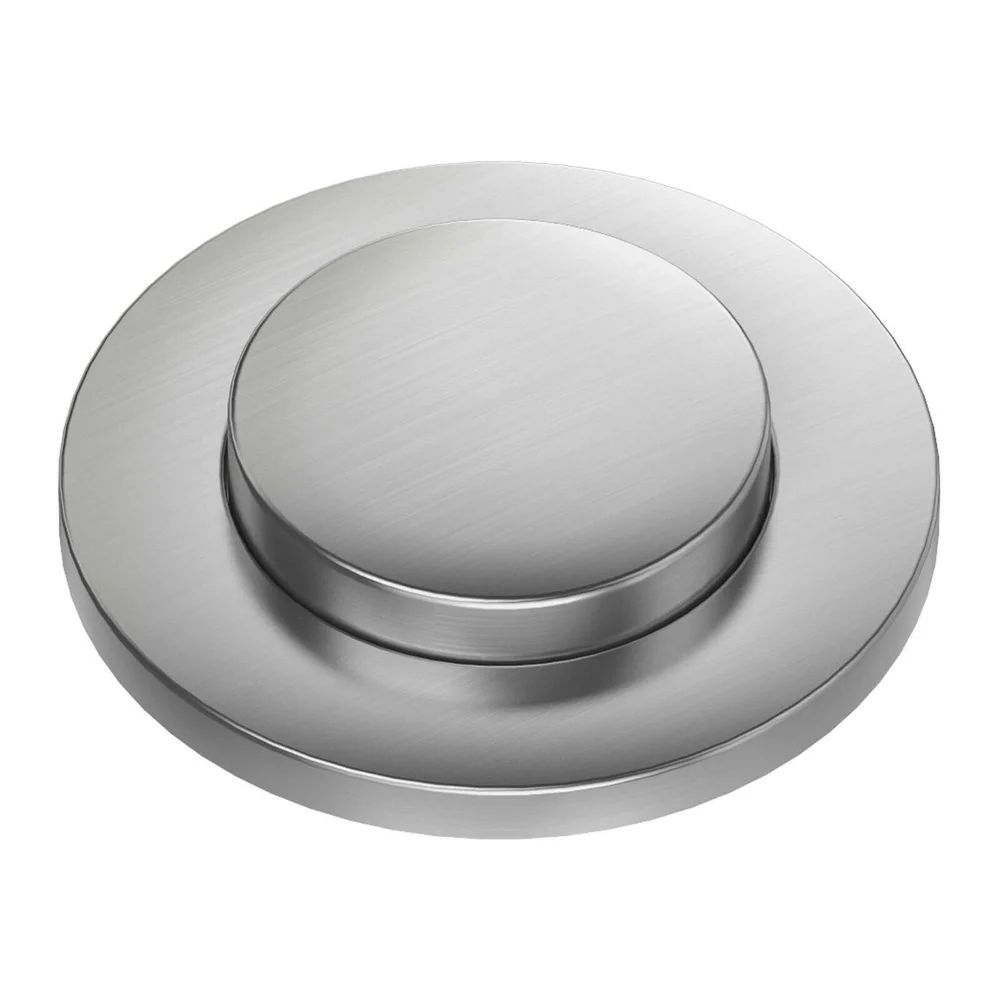 Sifon Push to Open Quadron Unique finisaj inox pentru chiuvete granit 2 cuve