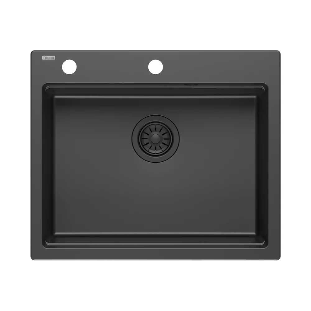 Statie de lucru incastrata Quadron Kurt 110 negru 59.5x50 cm
