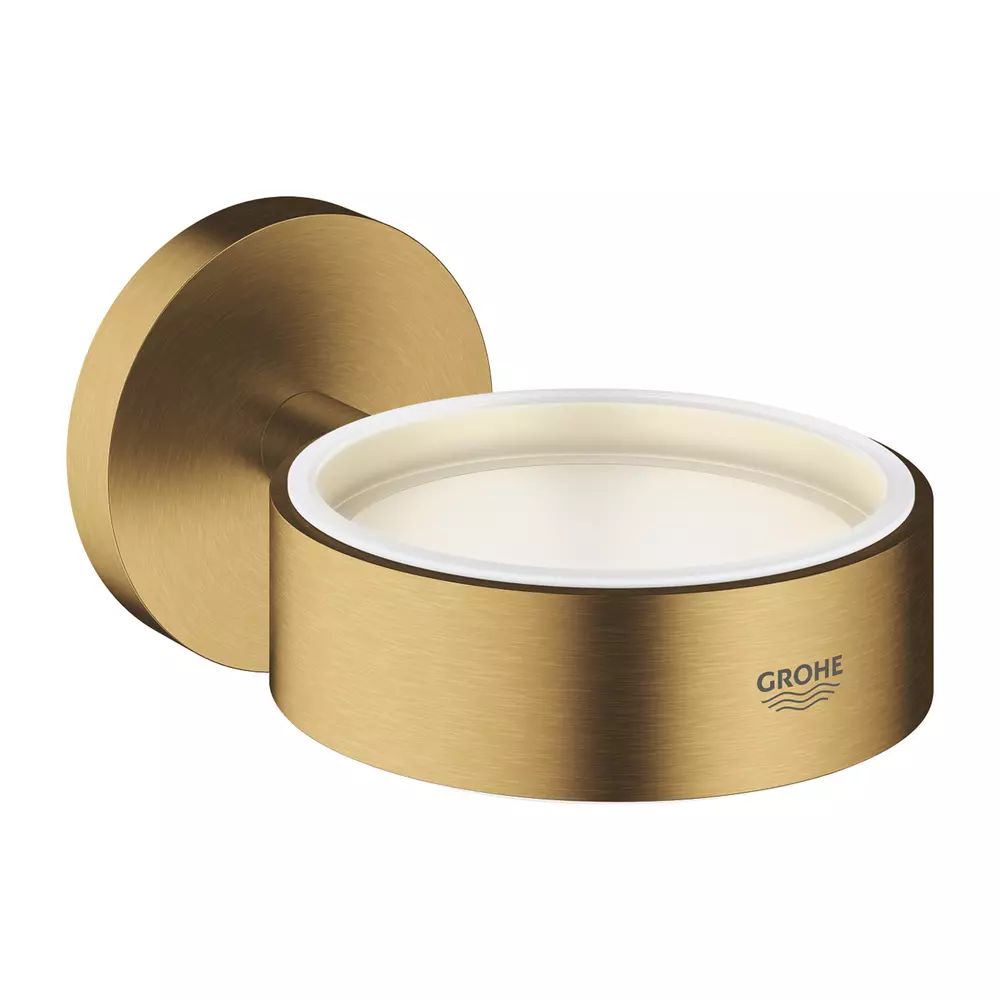 Suport Grohe Essentials pentru pahar sau savoniera auriu periat Cool Sunrise