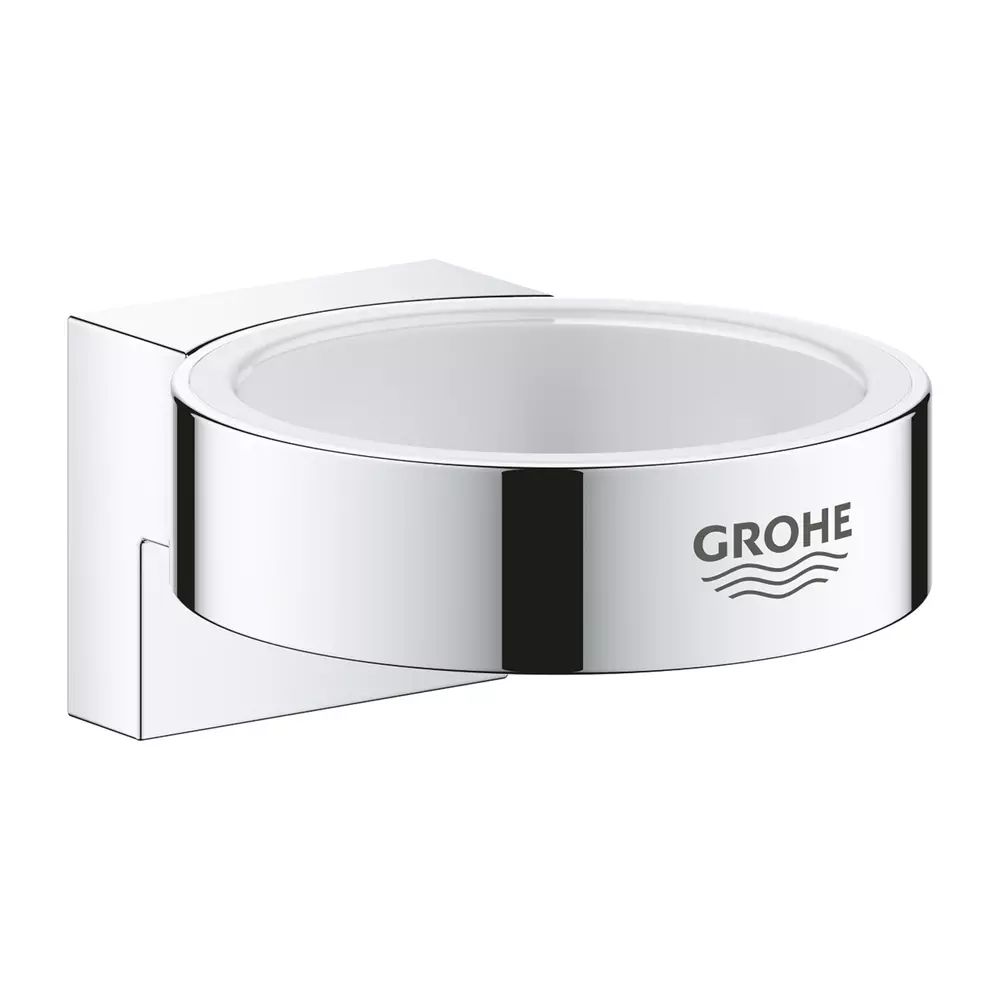 Suport Grohe Selection pentru pahar sau dozator sapun crom lucios
